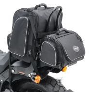 Set Motorrad Hecktaschen Craftride TM2 + TM4  Sissybartaschen 53-63 Liter schwarz_1