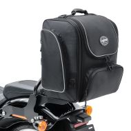 Sissybar Tasche für Harley Sport Glide / Springer Classic Craftride TM4 39-49Ltr schwarz_1