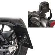 Set Kennzeichenhalter seitlich M + Sissy Bar für Honda Rebel 500 17-21 Craftride SM1_1