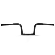 Lenker Fat Ape Hanger Square 10" für Harley-Davidson, Honda, Kawasaki, Suzuki, Yamaha schwarz Craftride_1