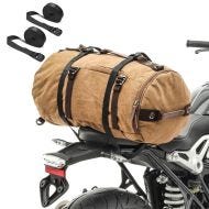 Motorrad Rucksack Craftride VG8 Hecktasche Vintage 35Ltr inkl. Spanngurte braun_1