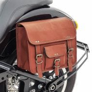 Motorrad Satteltasche Craftride SV1 Vintage Tasche 8Ltr in braun_1