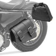 Motorrad Satteltasche links Craftride Montana 8Ltr Seitentasche für Chopper schwarz_1