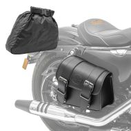 Motorrad Satteltasche rechts Craftride Montana 8Ltr Seitentasche für Chopper schwarz_1