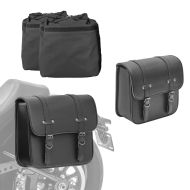 Set 2x Satteltasche mit Innentasche für Chopper und Cruiser Seitentasche Craftride RNO_1