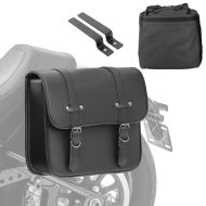 Set Satteltasche mit Innentasche für Chopper und Cruiser + Haltesatz Craftride RNO_1