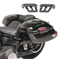 Set 2x Seitenkoffern mit Halter QL für Honda Rebel 500 17-21 Craftride Delaware links-rechts_1