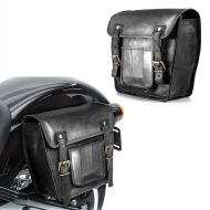 Set 2X Leder Satteltasche für BMW R 18 / Classic Seitentasche Craftride SV4 schwarz_1
