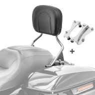 Sissy Bar für Harley Davidson Street Glide 14-19 mit Docking-Kit chrom Craftride_1