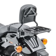Sissybar für Harley Softail 18-20 R1 mit Gepäckträger und Docking schwarz Craftride_1