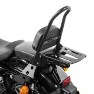 Sissy Bar +Luggage CSM fits for Harley Davidson Sportster 1200 Roadster XL 1200 R 04-08 bl Craftride