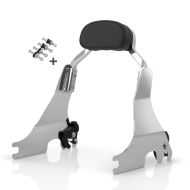 Sissy Bar S1 für Harley Davidson Sportster 1200 Custom 04-20 abnehmbar mit Docking Kit chrom Craftride_0