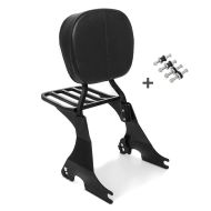 Sissy Bar fits for Harley Davidson Sportster 883 Iron 09-20 Craftride incl. Rear rack and Docking kit black