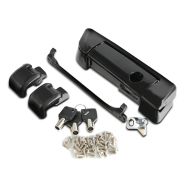 Scharniere und Verschluss für Harley-Davidson Tour Pak Topcase 14-20 schwarz Craftride_1