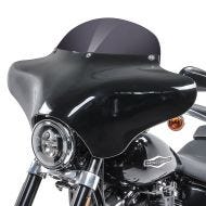 Batwing Verkleidung mit Windschild M für Chopper und Bobber BD8 schwarz-dunkel getönt_0