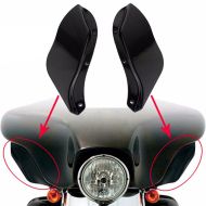 Side Wings Air Deflectors fits for Harley Davidson Touring 96-13 black Craftride