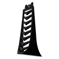 Belly pan fits for Harley Davidson Softail 18-24 Radiator Cover Chin Spoiler CV6 black matt