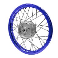 ,Spoke wheel rim aluminum 1,,6x16 for Simson S51 S50 S70 Schwalbe KR51 alloy Craftride AF14 blue,