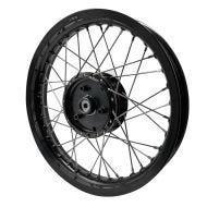 ,Spoke wheel rim aluminum 2,,15x16 for Simson S51 S50 S70 Schwalbe KR51 alloy Craftride AF22 black,