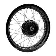 ,Spoke wheel rim aluminum 2,,5x16 for Simson S51 S50 S70 Schwalbe KR51 alloy Craftride AF23 black,