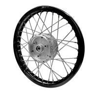 ,Spoke wheel rim aluminum 1,,6x16 for Simson S51 S50 S70 Schwalbe KR51 alloy Craftride AF28 black,
