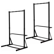 2x Freestanding bike rack for 5 bikes steel 117 x 91.5 x 80.91 inch RI98 black
