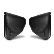 Saddlebags Pair compatible with Triumph Rocket III/ Classic/ Roadster Craftride Indiana 2x 10L black
