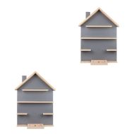 Set 2x children's wall shelf fits for Tonies WT10 Divit Toniebox shelf