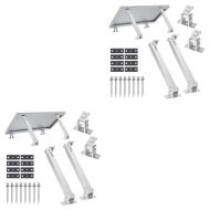 Set 2x Solar module holder adjustable up to 60 degrees Divit SH1 wall flat roof solar panel holder