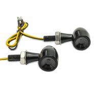 LED Blinker für Ducati Scrambler / Café Racer / Desert Sled mit E-Prüfzeichen Lumitecs BL18 klar_1