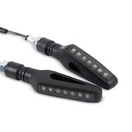 Sequential LED indicators motorcycle / turn signals Lumitecs KP32 2 pieces