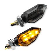 Indicators compatible with Honda X-ADV / MSX 125 LED Turn signals Lumitecs TX12 tinted black