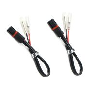 Indicator adapter cable compatible with BMW G 650 Xchallenge Lumitecs 2 pieces AK1