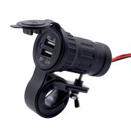 12V Motorcycle USB Socket Lumitecs US21