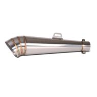 Zaddox Exhaust compatible with Ducati Scrambler / Café Racer Rear Silencer GP-S