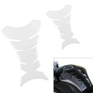 2x Tank Pad motorcycle / Tank protection Fishbone Sticker  Zaddox universal Clear Discount Set
