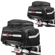 2x Motorcycle tail bag / Pillion Seat Bag Bagtecs K55 Waterproof 55L Discount Set