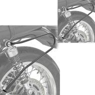 2x Saddlebag Support compatible with Triumph Bonneville T120 / T100 16-21 brackets AH1 black Discount Set