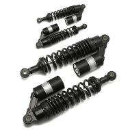 2x Motorcycle rear shock absorbers 12.60 inch suspension shocks universal RS2B Discount Set