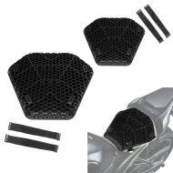 2x Motorbike Gel Cushion Tourtecs AC2 TPE Gel L Comfort Seat Cushion black Discount Set