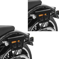 2x Saddlebag Support Bracket fits for Harley Davidson Dyna 91-17 detachable left Craftride QL Set Discount