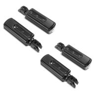 2x Passenger footpegs fits for Harley Davidson Softail 18-24 Craftride SF8 black Set Discount