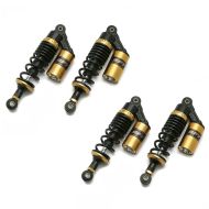 2x Motorcycle rear shock absorbers 11.02 inch suspension shocks universal RS2G Discount Set