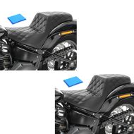 2x 2-Up Gel Seat fits for Harley Davidson Dyna Fat Bob 08-17 Craftride SP6B Set Discount