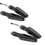 2x Sequential LED indicators motorcycle / turn signals Lumitecs KP32 2 pieces Discount Set