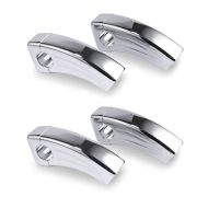 ,2x Handlebar pull back riser clamp set 3,,5" for 1"-1.00 inch bars Craftride PB2 chrome Discount Set,