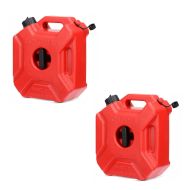 2x Jerry Can reserve canister for motorcycles for gas fuel petrol JC5 with support Discount Set