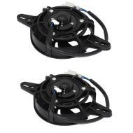 2x Radiator fan universal for watercoolers Enduro and Moto Cross Xdure RV2 Discount Set