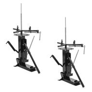 2x Motorcycle Tyre changer / tire bead braker for 4-21" ConStands XL9 black Discount Set