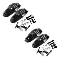 2x Motorcycle Handguards Universal Tourtecs HP8 Handlebar Guards black Discount Set